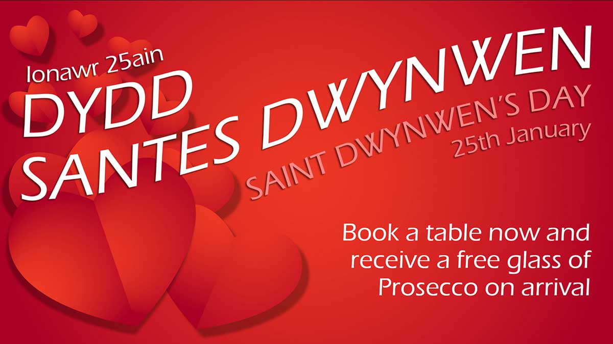 St Dwynwens Day Th January Spooner S Grill Caf Bar